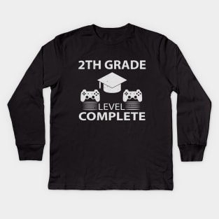 2th Grade Level Complete Kids Long Sleeve T-Shirt